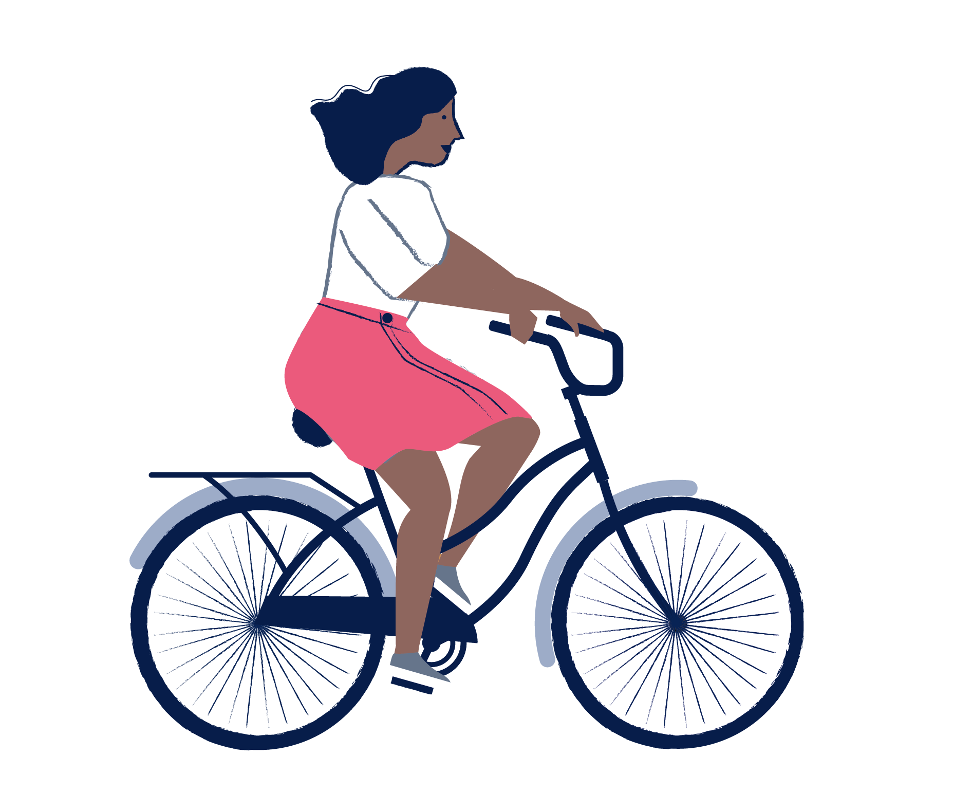 Création d'une illustration de vélo