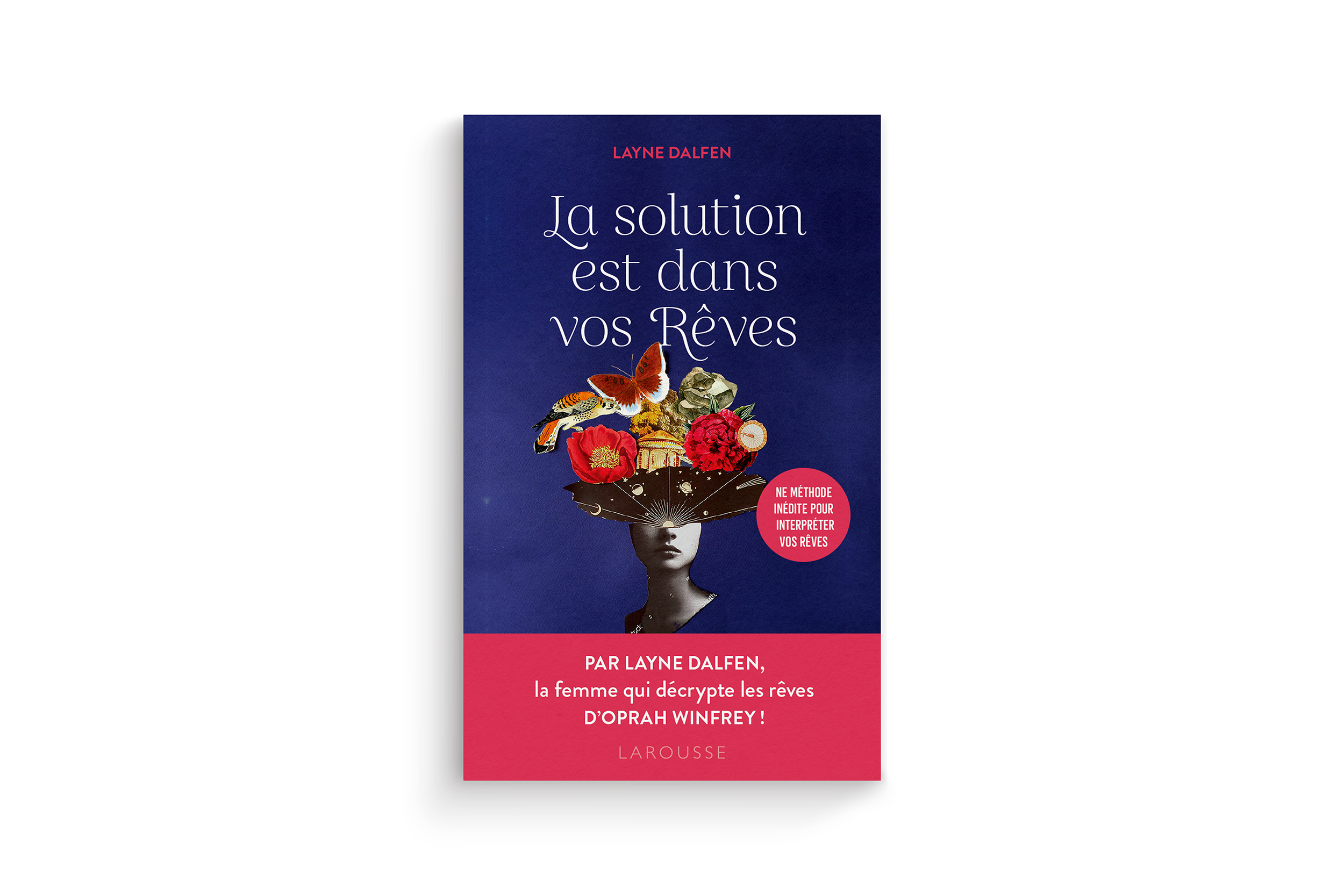 Illustration pour la couverture du livre La solution est dans vos rêves éditions Larousse